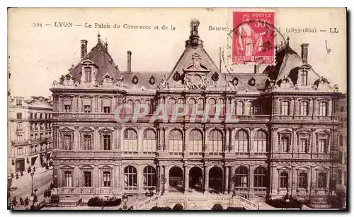 Ansichtskarte AK Lyon Le Palais du Commerce et de la Bourse