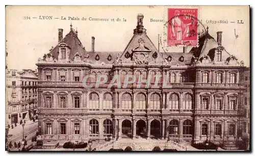 Cartes postales Lyon Le Palais du Commerce et de la Bourse