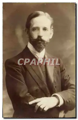 CARTE PHOTO Homme Violon Musique