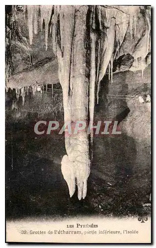 Ansichtskarte AK Les Pyrenees Grottes de Betharram partie interieure l'Isolee