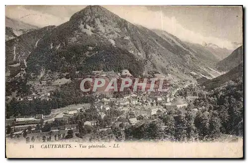 Cartes postales Cauterets Vue generale