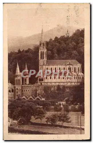 Cartes postales Lourdes La Basilique