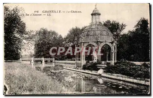 Cartes postales Chantilly le Chateau L'Ile d'Amour