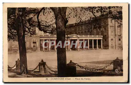 Cartes postales Compiegne Oise Place du Palais