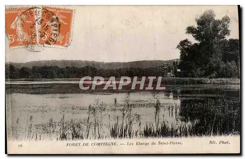 Ansichtskarte AK Foret de Compiegne Les Etangs de Saint Pierre