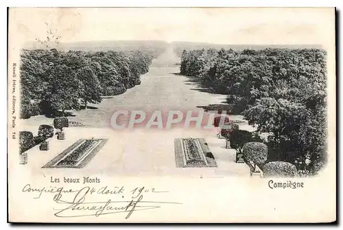 Cartes postales Les beaux Monts Compiegne