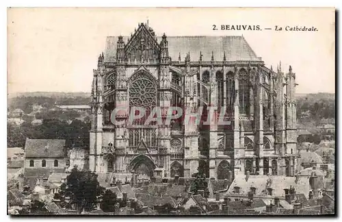 Cartes postales Beauvais La Cathedrale