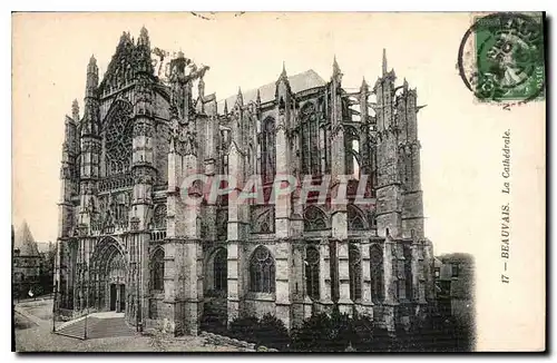 Cartes postales Beauvais La Cathedrale