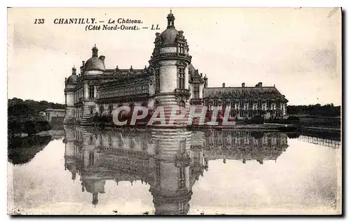 Ansichtskarte AK Chantilly Le Chateau Cote Nord Ouest