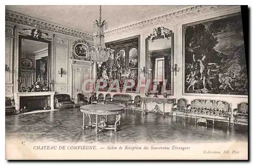 Ansichtskarte AK Chateau de Compiegne Salon de Reception des Souverains Etrangers