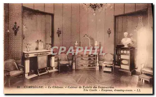 Ansichtskarte AK Compiegne Le Chateau Cabinet de Toilette des Imperatrices