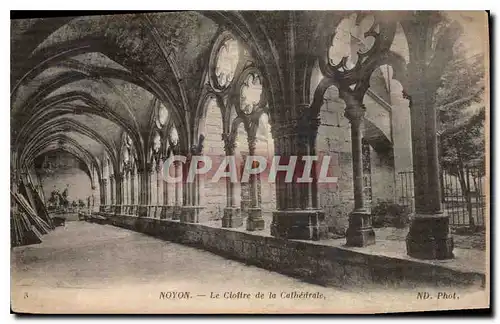 Cartes postales Noyon Le Cloitre de la Cathedrale