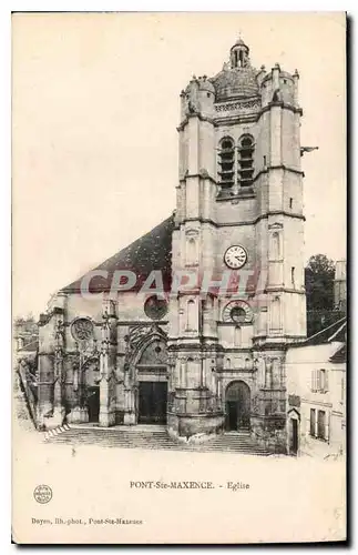 Ansichtskarte AK Pont Ste Maxence Eglise