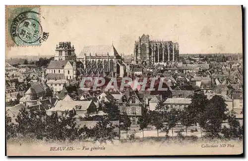 Cartes postales Beauvais Vue generale