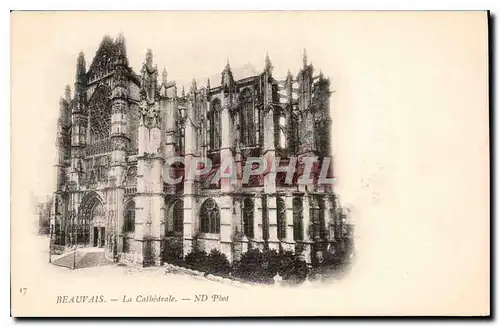 Cartes postales Beauvais La Cathedrale