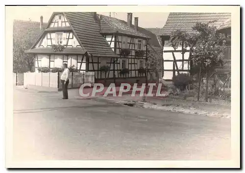 Photo Geisterhof Maisons alsaciennes 1967