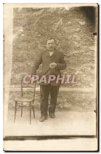 CARTE PHOTO Homme