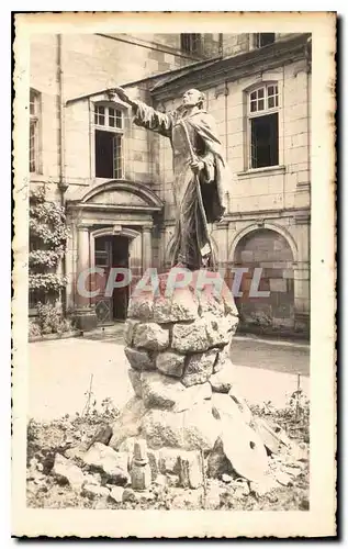 CARTE PHOTO Statue
