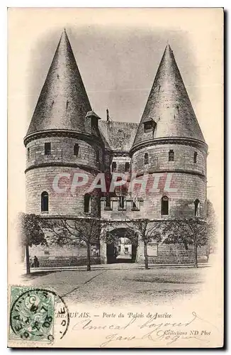 Cartes postales Beauvais Porte de Palais de Justice