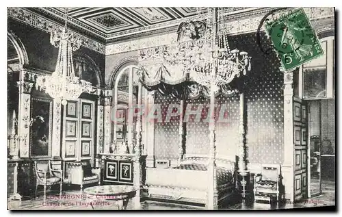 Cartes postales Compiegne Chateau Chambre de l'Imperatrice