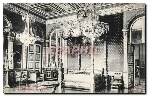 Ansichtskarte AK Compiegne Chateau Chambre de l'Imperatrice