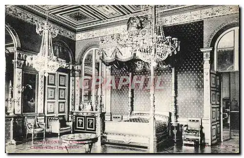 Cartes postales Compiegne Chateau Chambre de l'Imperatrice