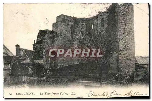 Cartes postales Compiegne La Tour Jeanne d'Arc