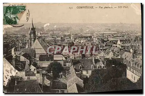 Cartes postales Compiegne vue generale