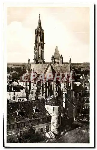 Cartes postales Senlis Oise Abside de la Cathedrale