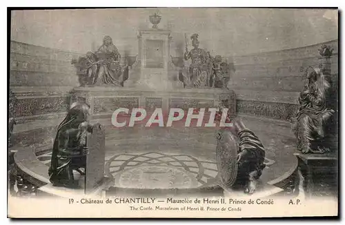 Ansichtskarte AK Chateau de Chantilly Mausolee de Henri II prince de Conde