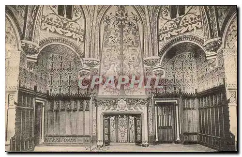 Cartes postales Pierrefonds le Chateau Salle des chevaliers de la Table ronde