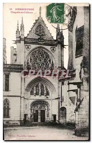 Ansichtskarte AK Pierrefonds Chapelle du Chateau