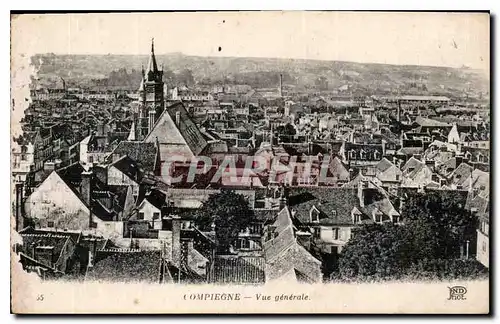 Cartes postales Compiegne vue generale