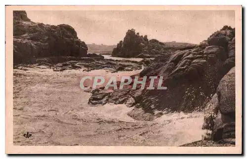 Ansichtskarte AK Ploumanach Rochers a la Pointe du Diable