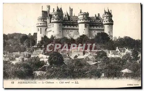 Ansichtskarte AK Pierrefonds le Chateau cote nord