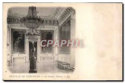 Ansichtskarte AK Chateau de Compiegne la Galerie Natoire