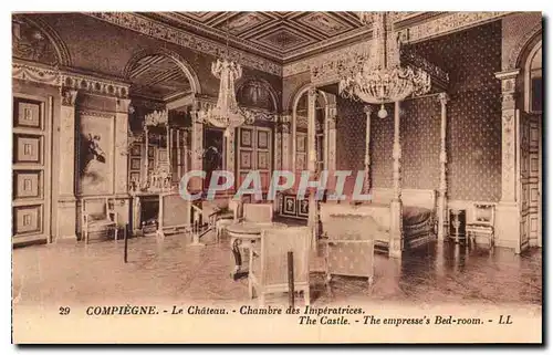 Ansichtskarte AK Compiegne le Chateau Chambre des Imperatrices