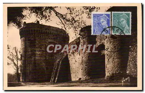 Cartes postales Dinan Cotes du Nord le Chateau de la duchesse Anne et la fausse porte