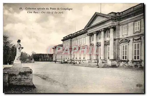 Ansichtskarte AK Collection spiciale du Palais de Compiegne Cote Parc