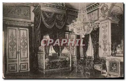 Cartes postales Palais de Fontainebleau chambre a coucher