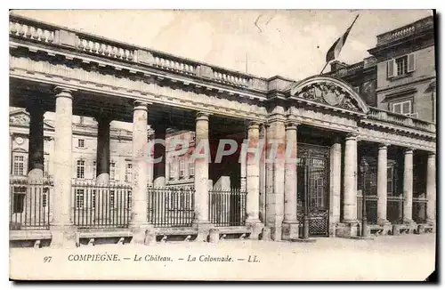 Cartes postales Compiegne le Chateau la Colonnade