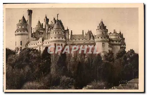 Ansichtskarte AK Chateau de Pierrefonds Oise Cote Est