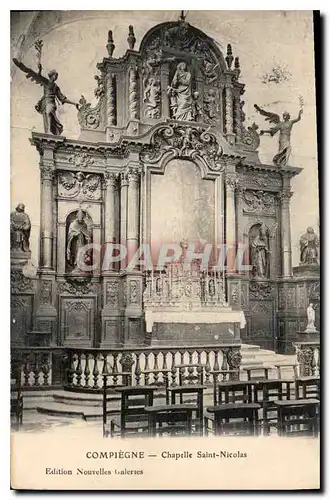 Cartes postales Compiegne Chapelle Saint Nicolas