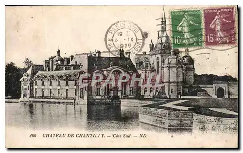 Ansichtskarte AK Chateau de Chantilly Cote Sud