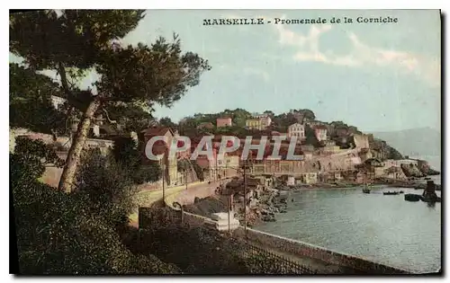 Cartes postales Marseille Promenade de la Corniche