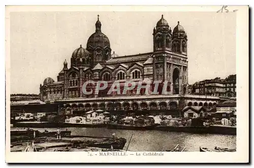 Cartes postales Marseille la Cathedrale