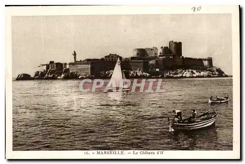 Cartes postales Marseille le Chateau d'If