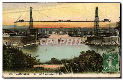 Cartes postales Marseille le Pont Transbordeur