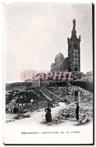 Cartes postales Marseille Notre Dame de la Garde