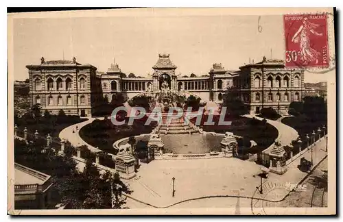 Cartes postales Marseille le Palais Longchamp